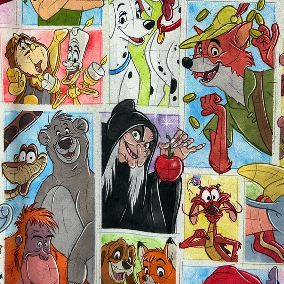 RSVLTS NWOT All Over Disney Limited Edition Performance Hoodie Unisex - Picture 8 of 10